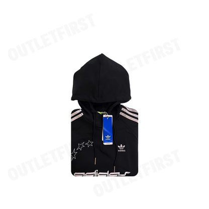 ADIDAS รุ่น LOOSE CUTLINE HOODIE CODE: IT9677 เสื้อสเวตเตอร์แขนยาว เสื้อสเวตเตอร์มีฮู้ด เสื้อสเวตเตอร์ผู้หญิง