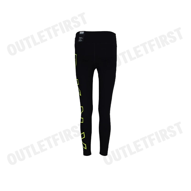 DKNY SPORT รุ่น HIGH WAIST 7/8 EXPLODED LOGO TIGHT CODE: DP3P1960 ZST กางเกงออกกำลังกาย เลกกิ้ง กางเกงขายาวผู้หญิง