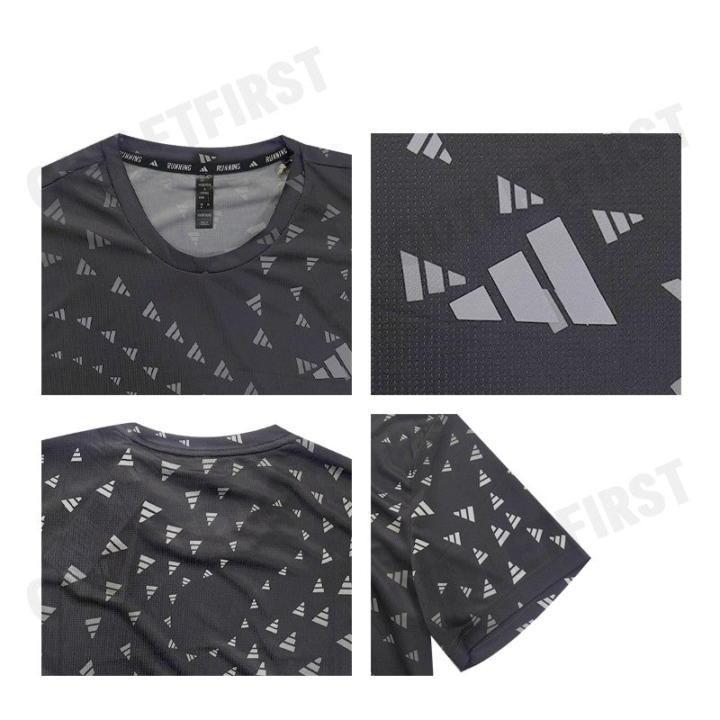 ADIDAS รุ่น RUN IT BL TEE CODE: IT3467 เสื้อยืดคอกลม เสื้อยืดแขนสั้นผู้ชาย เสื้อยืดกีฬา