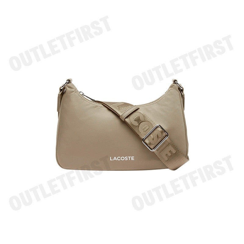 LACOSTE รุ่น ACTIVE NYLON HOBO BAG CODE: NU4490SG M86 กระเป๋าสะพายข้าง กระเป๋าHobo กระเป๋าผู้หญิง