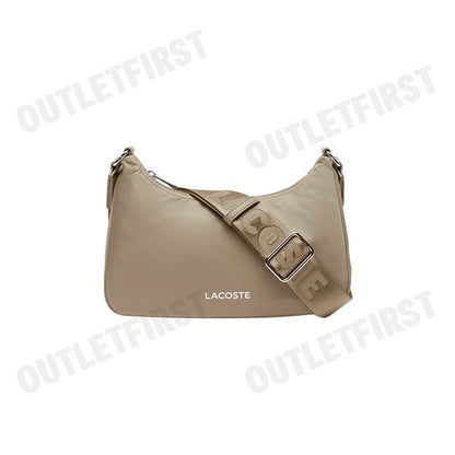 LACOSTE รุ่น ACTIVE NYLON HOBO BAG CODE: NU4490SG M86 กระเป๋าสะพายข้าง กระเป๋าHobo กระเป๋าผู้หญิง