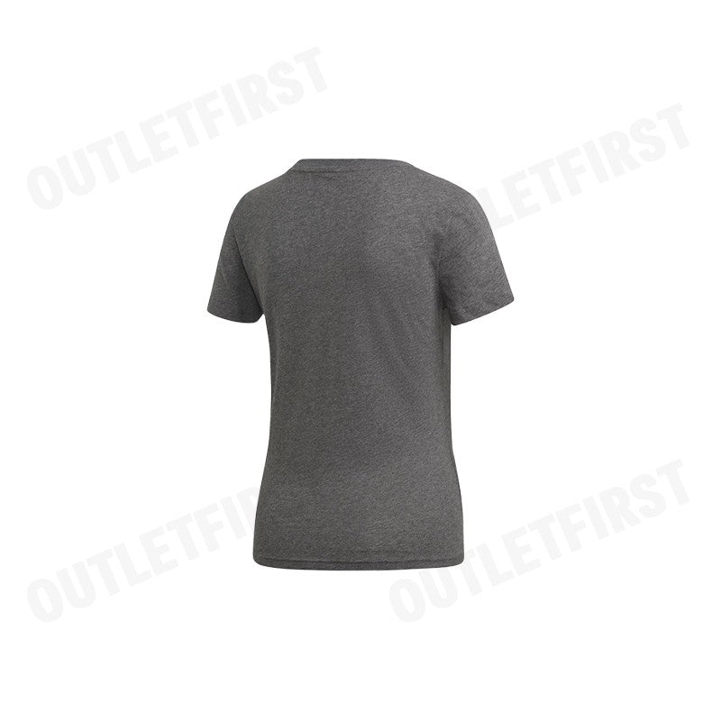 ADIDAS รุ่น ESSENTIALS LINEAR SLIM TEE CODE: DX2546 เสื้อยืดคอกลม เสื้อยืดแขนสั้น เสื้อยืดผู้หญิง