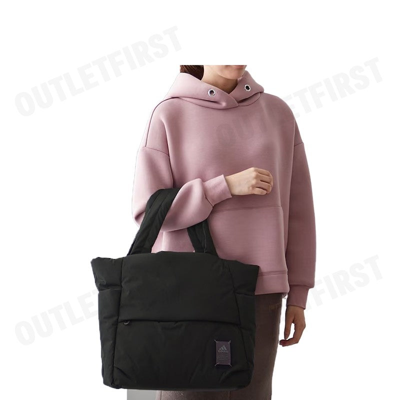 ADIDAS รุ่น MUST HAVES MEDIUM SWEATPROOF TOTE BAG CODE: IT2078 กระเป๋าถือ กระเป๋าสะพาย กระเป๋าสีดำ