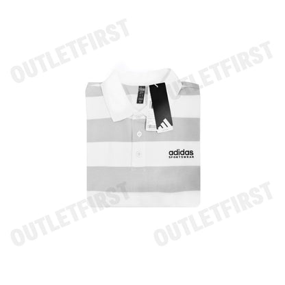 ADIDAS รุ่น PIQUE STRIPE POLO SHIRT CODE: JI9059 เสื้อโปโล เสื้อโปโลแขนสั้น เสื้อโปโลผู้ชาย