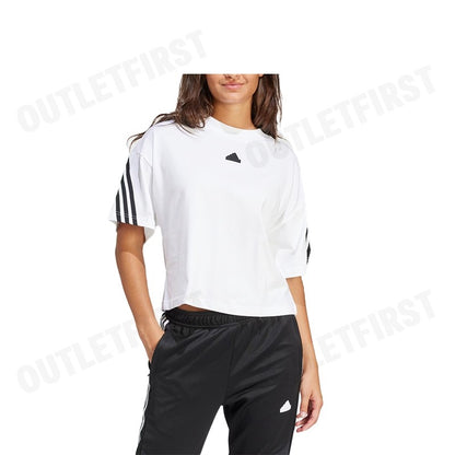 ADIDAS รุ่น FUTURE ICONS 3-STRIPES TEE CODE: IV5270 เสื้อยืดคอกลม เสื้อยืดแขนสั้น เสื้อยืดผู้หญิง