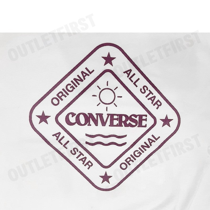 CONVERSE รุ่น CONVERSE WINTER ART GRAPHIC MEN'S T-SHIRT CODE: 10026529 A03 เสื้อยืดคอกลม เสื้อผู้ชาย เสื้อยืด