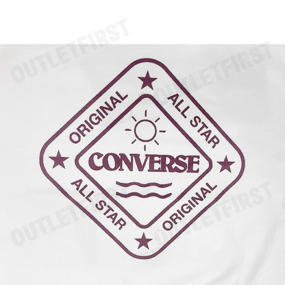 CONVERSE รุ่น CONVERSE WINTER ART GRAPHIC MEN'S T-SHIRT CODE: 10026529 A03 เสื้อยืดคอกลม เสื้อผู้ชาย เสื้อยืด