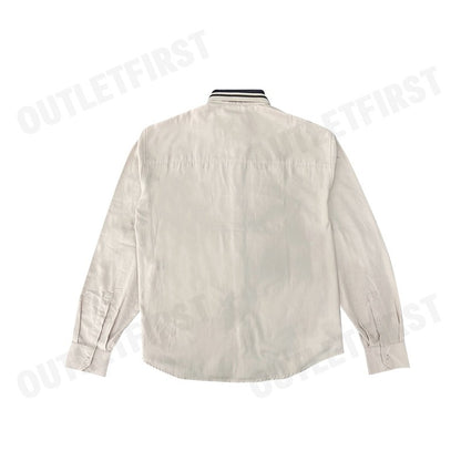 ARMANI EXCHANGE รุ่น  LOOSE FIT FLANNEL SHIRT WITH SNAP BUTTONS CODE: 6RZC22 ZNXWZ 1934 เสื้อเชิ้ตแขนยาว เสื้อผู้ชาย