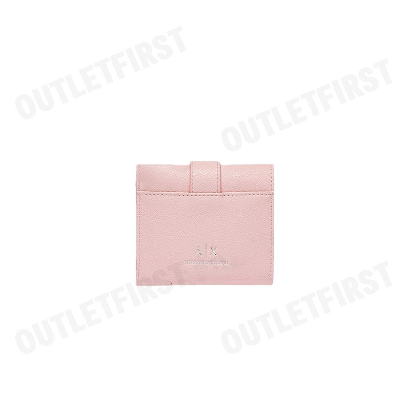 ARMANI EXCHANGE รุ่น MINI AX LOGO WALLET IN LEATHER CODE: 948530 CC788 18870 กระเป๋าสตางค์  กระเป๋าใบสั้น กระเป๋าผู้หญิง