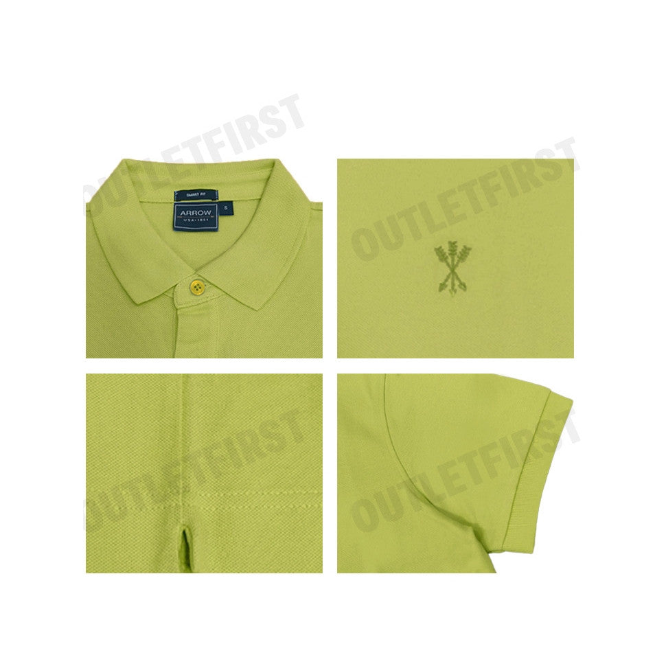 ARROW รุ่น  POLO NEW YORK SMART FIT CODE: MPCM801W2CRGR เสื้อโปโลผู้ชาย เสื้อโปโล เสื้อโปโลแขนสั้น