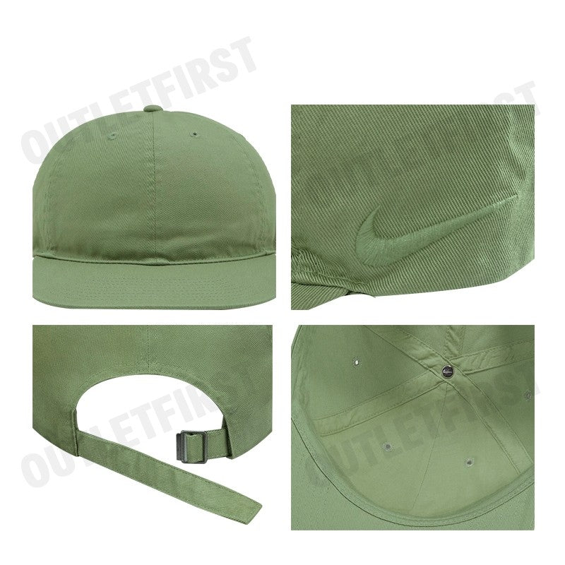 NIKE รุ่น UNSTRUCTURED FLAT-BILL CAP CODE: FN4405 386 หมวกแก็ป หมวกแฟชั่น หมวกเบสบอล