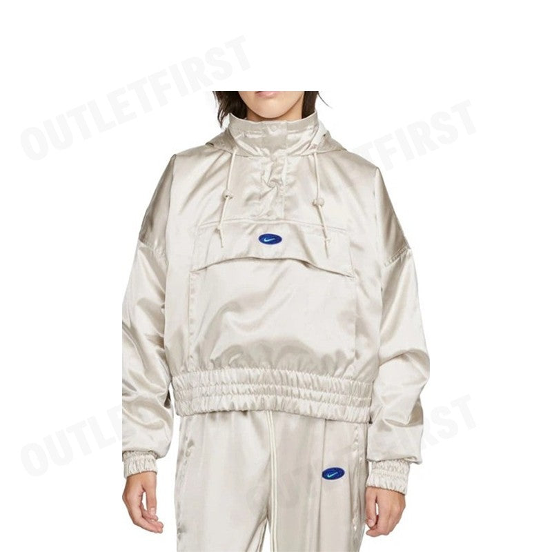 NIKE รุ่น WOMEN'S CIRCA 96 JACKET CODE: DV8083 104 เสื้อโค้ทแจ็คเก็ต เสื้อโค้ท เสื้อแขนยาวมีฮู้ด