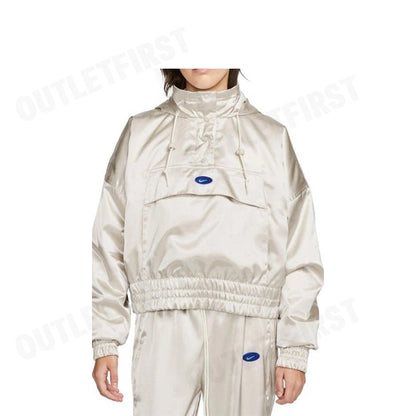 NIKE รุ่น WOMEN'S CIRCA 96 JACKET CODE: DV8083 104 เสื้อโค้ทแจ็คเก็ต เสื้อโค้ท เสื้อแขนยาวมีฮู้ด