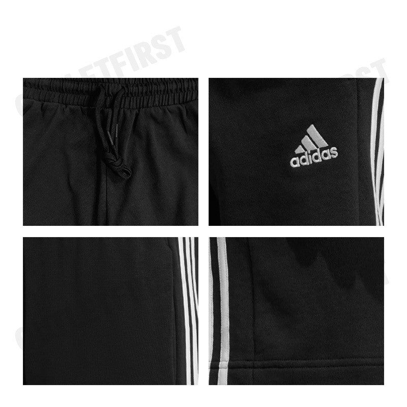 ADIDAS รุ่น ESSENTIALS FRENCH TERRY 3-STRIPES SHORTS CODE: IC9435 กางเกงขาสั้น กางเกงขาสั้นผู้ชาย กางเกงกีฬา