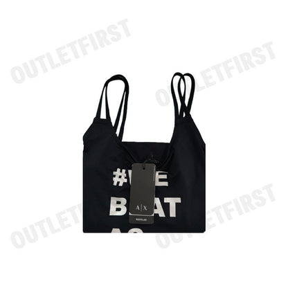 ARMANI EXCHANGE รุ่น WE BEAT AS ONE SWIMSUIT CODE: 943059 3F620 00020 ชุดว่ายน้ำ ชุดว่ายน้ำวันพีช ชุดว่ายน้ำผู้หญิง