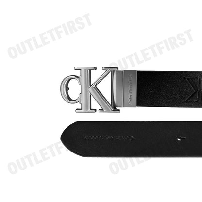 CALVIN KLEIN JEANS รุ่น MEN'S BELTS CODE: HC0799 001 เข็มขัด เข็มขัดผู้ชาย เข็มขัดหนัง