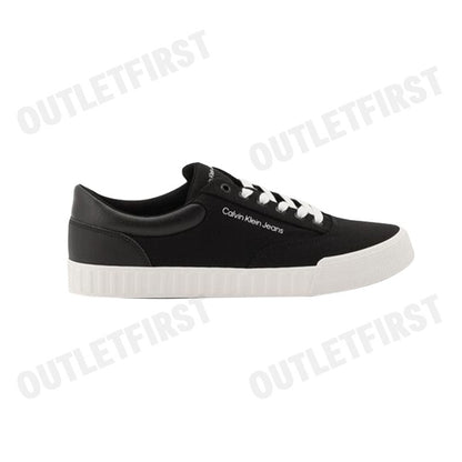 CALVIN KLEIN JEANS รุ่น MEN'S SKATER VULC LOW IN LACE CODE: YM00903 0GM รองเท้าผ้าใบ รองเท้าผ้าใบผู้ชาย รองเท้า
