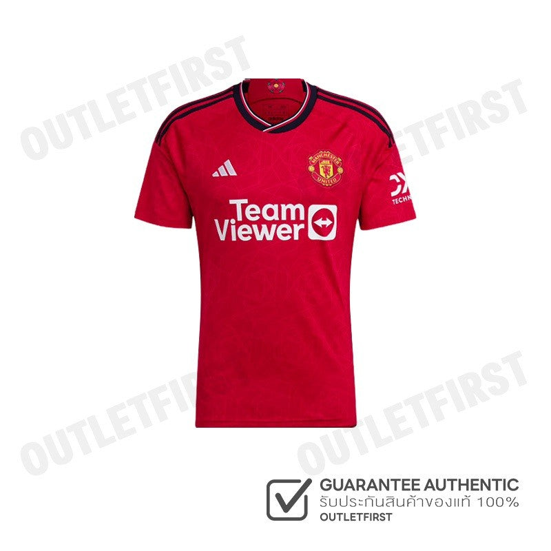 ADIDAS รุ่น MANCHESTER UNITED 23/24 HOME JERSEY CODE: IP1726 เสื้อยืดคอกลม เสื้อยืดคอกลมแขนสั้น เสื้อคอกลมผู้ชาย