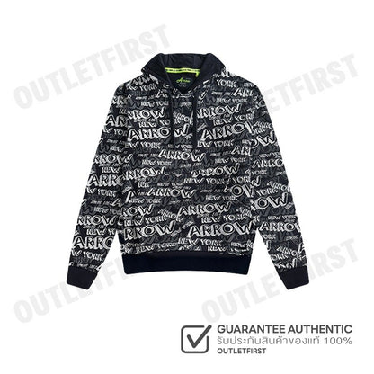 ARROW รุ่น WOMAN'S LOGO PRINT HOODIE CODE: MWCM912W2CSNV เสื้อสเวตเตอร์แขนยาว เสื้อสเวตเตอร์ผู้หญิง เสื้อฮู้ด