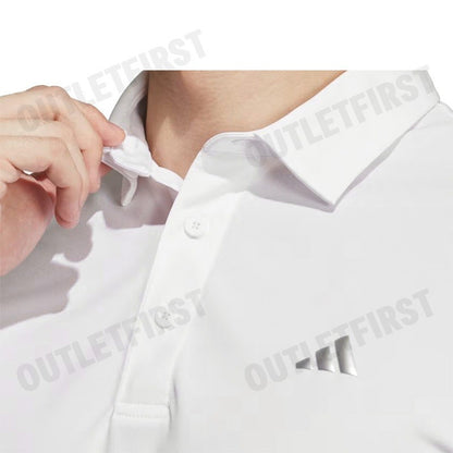 ADIDAS รุ่น AEROREADY BACK 3-STRIPES POLO SHIRT CODE: IN6625 เสื้อโปโล เสื้อโปโลแขนสั้น เสื้อโปโลผู้ชาย