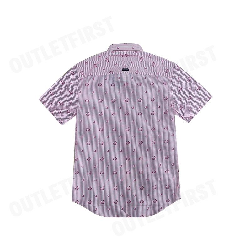 ARROW รุ่น TROPICAL FABRIC CODE: MACS666W1CSRE เสื้อเชิ้ตแขนสั้น เสื้อเชิ้ตคอปก เสื้อเชิ้ตแขนสั้นผู้ชาย