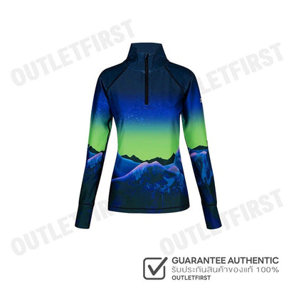 DKNY TECH รุ่น COLD GEAR QUARTER ZIP TOP CODE: DPXT9125 EJU เสื้อสเวตเตอร์แขนยาว เสื้อสเวตเตอร์ผู้หญิง