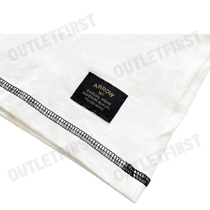 ARROW รุ่น CLASSICS COTTON T-SHIRT CODE: MTCM907W2CSWH เสื้อยืดคอกลม เสื้อยืดผู้ชาย เสื้อยืดแขนสั้น