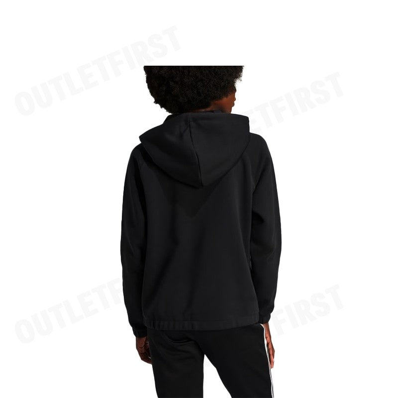 ADIDAS รุ่น LOOSE CUTLINE HOODIE CODE: IT9677 เสื้อสเวตเตอร์แขนยาว เสื้อสเวตเตอร์มีฮู้ด เสื้อสเวตเตอร์ผู้หญิง