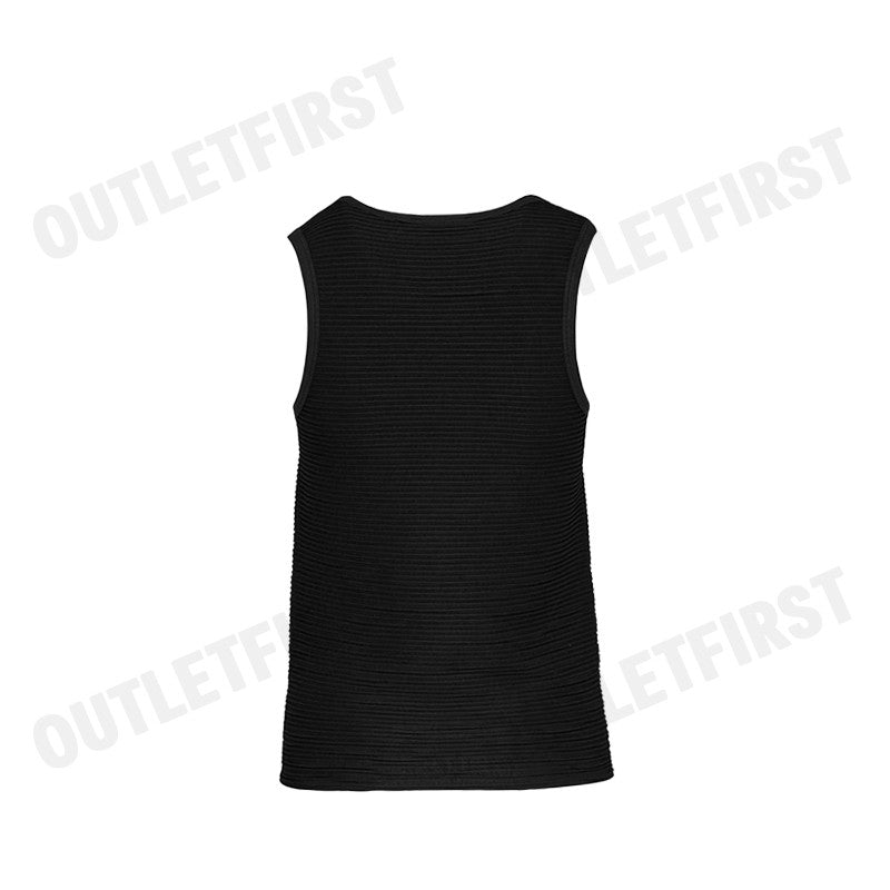 DKNY รุ่น SLEEVELESS SEAMLESS TOP CODE: P4ASAN93 BLK เสื้อกล้ามแขนกุด เสื้อกล้ามลูกฟูก เสื้อกล้ามผู้หญิง