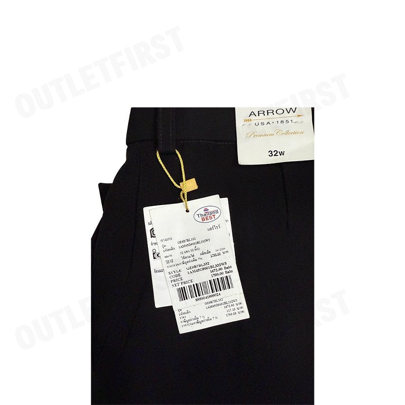 ARROW รุ่น PREMIUM COLLECTION PANTS CODE: GE9B7BL3 กางเกงขายาว กางเกงทำงาน กางเกงขายาวผู้ชาย