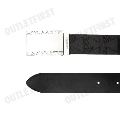 LACOSTE รุ่น SMOOTH LEATHER BELT AND 2 BUCKLE GIFT SET CODE: RC4081 000 เข็มขัด เซ็ทเข็มขัด เข็มขัดผู้ชาย