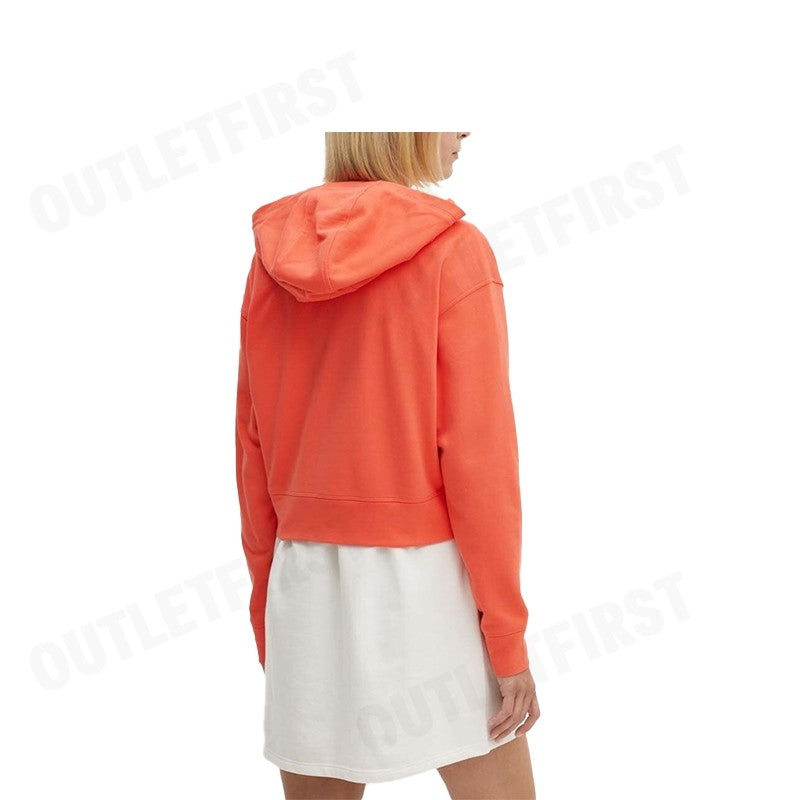 DKNY SPORT รุ่น METALLIC BUBBLE LOGO FULL ZIP HOODIE CODE: DP3J9279 HCL เสื้อแขนยาว เสื้อฮู้ด เสื้อครอปแขนยาว
