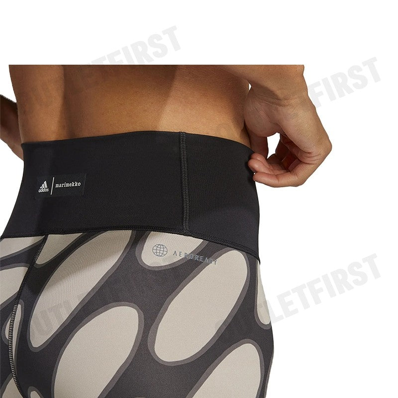 ADIDAS รุ่น WOMEN MARIMEKKO OPTIME TRAINING 7/8 TIGHTS CODE: HR8179 กางเกงออกกำลังกาย เลคกิ้ง กางเกงขายาวผู้หญิง