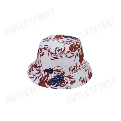 JOHN HENRY รุ่น PALM GRAPHIC BUCKET HAT (OFF WHITE) CODE: JH S424MHAAC67 หมวกบัคเก็ต หมวกมีปีก หมวกมีลาย