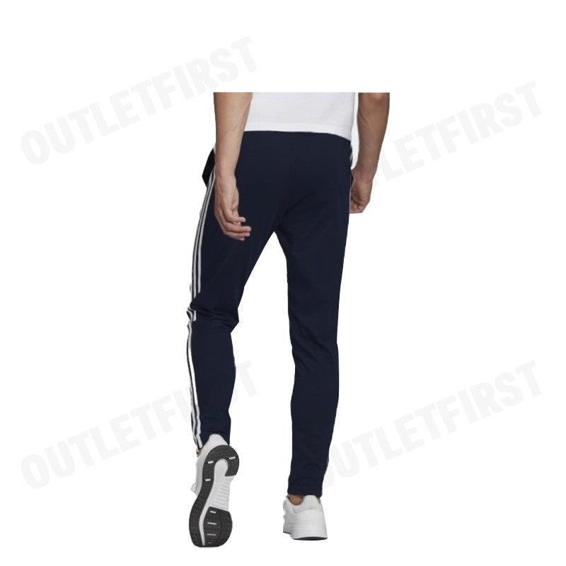 ADIDAS รุ่น ESSENTIALS SINGLE JERSEY TAPERED OPEN HEM 3-STRIPES PANTS CODE: GK8997 กางเกงลำลองขายาว กางเกงขายาวผู้ชาย