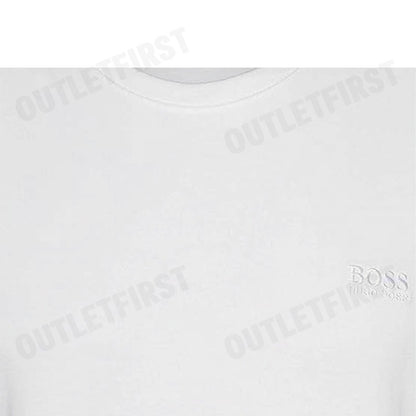 HUGO BOSS รุ่น MEN T-SHIRT WHITE 2PCS CODE: 50239769 100 เสื้อยืดคอกลม เสื้อยืดแขนสั้น เสื้อยืดสีขาว