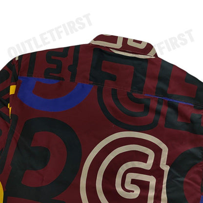 GUY LAROCHE รุ่น  MEN'S PRINTED SLIM FIT SHIRT LONG SLEEVES CODE: DAC7201S4MR เสื้อเชิ้ตแขนยาวชาย เสื้อผู้ชาย เสื้อเชิ๊ต