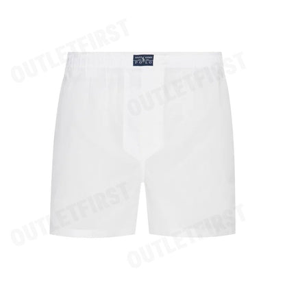 POLO RALPH LAUREN รุ่น  CLASSIC COTTON BOXER 3-PACK CODE: 714610864025 กางเกงชั้นในผู้ชาย กางเกงบ๊อกเซอร์ กางเกงชั้นใน