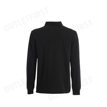 POLO RALPH LAUREN รุ่น  CUSTOM SLIM FIT TRIPLE-PONY POLO SHIRT CODE: 710921624001 เสื้อโปโลแขนยาว เสื้อผู้ชาย เสื้อโปโล