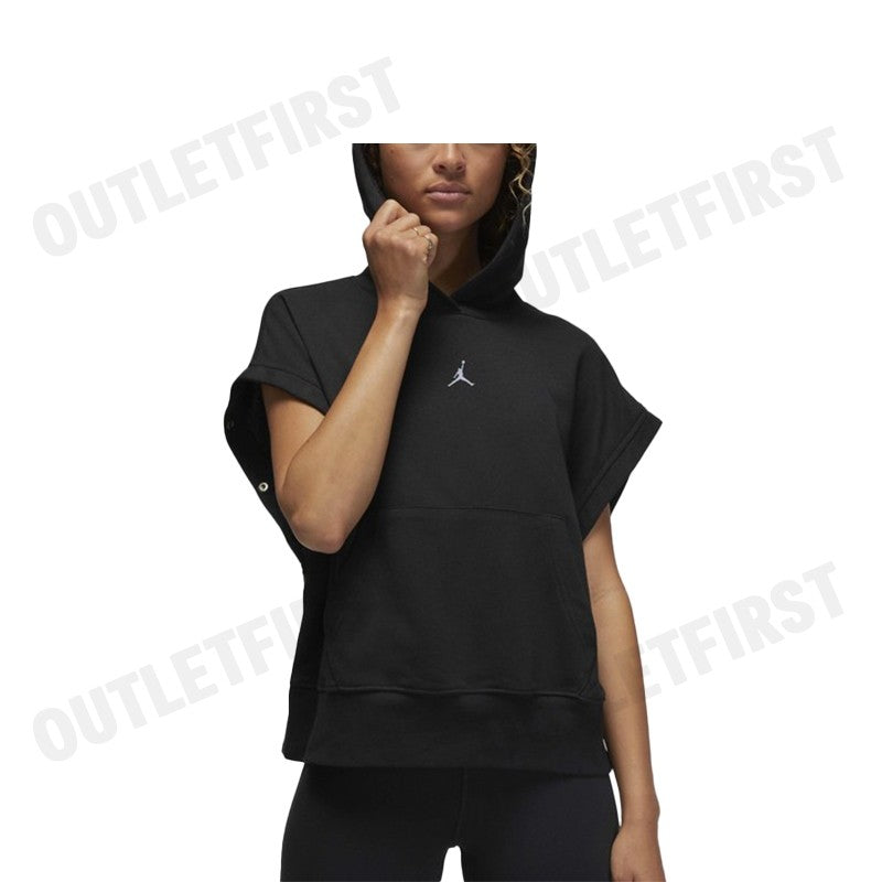 NIKE รุ่น JORDAN SPORT WOMEN'S FLEECE HOODIE CODE: FB4609 010 เสื้อสเวตเตอร์แขนยาว เสื้อฮู้ด เสื้อฮู้ดผู้หญิง