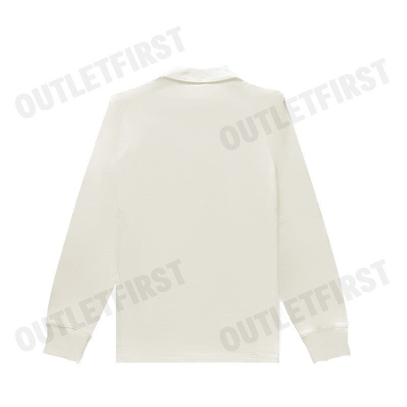 NIKE รุ่น MEN'S LONG-SLEEVE KNIT POLO CODE: FQ3418 133 เสื้อโปโลแขนยาว เสื้อโปโล เสื้อโปโลคอปก