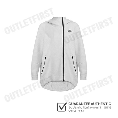 NIKE รุ่น WOMEN'S OVERSIZED FULL-ZIP HOODIE CAPE CODE: FB8244 013 เสื้อสเวตเตอร์แขนยาว เสื้อสเวตเตอร์ผู้หญิง เสื้อแขนยาว