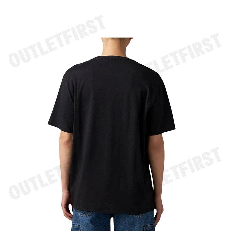 CALVIN KLEIN JEANS รุ่น MONOGRAM SILVER LOGO T-SHIRT CODE: 40BC839 Y8X เสื้อยืดคอกลม เสื้อยืดคอกลมผู้ชาย เสื้อยืดแขนสั้น