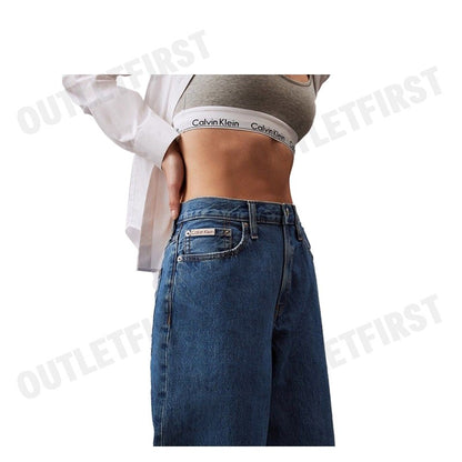 CALVIN KLEIN JEANS รุ่น WOMEN'S 90S LOOSE FIT JEANS CODE: 40WK819 NA6 กางเกงยีนส์ กางเกงยีนส์ผู้หญิง กางเกงยีนส์ขายาว