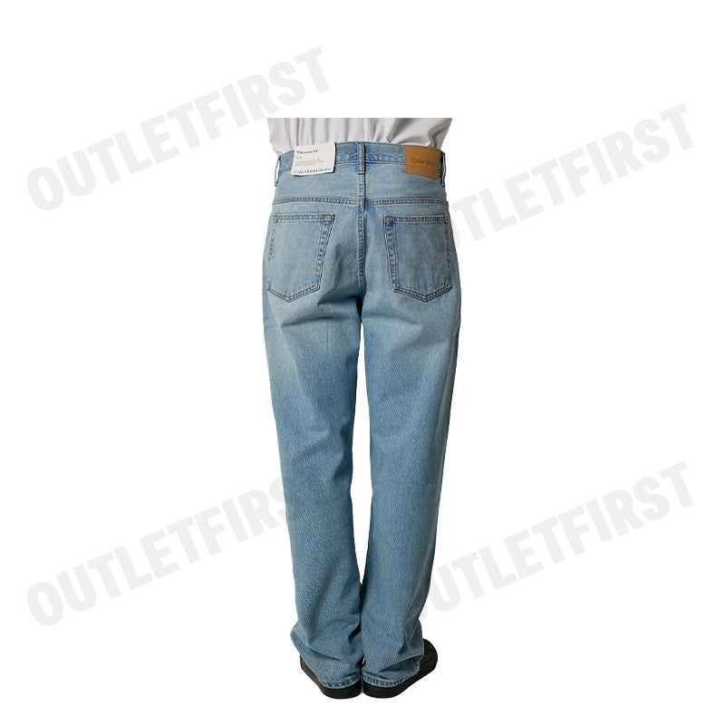 CALVIN KLEIN JEANS รุ่น 90S LOOSE MARBLED CODE: 40EM741 NUU กางเกงยีนส์ กางเกงยีนส์ขายาว กางเกงยีนส์ผู้ชาย