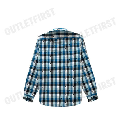 GUY LAROCHE รุ่น LOGO LONG SLEEVES SHIRT CODE: BAB1201S3BU เสื้อเชิ้ตแขนยาว เสื้อเชิ้ตผู้ชาย เสื้อเชิ้ต