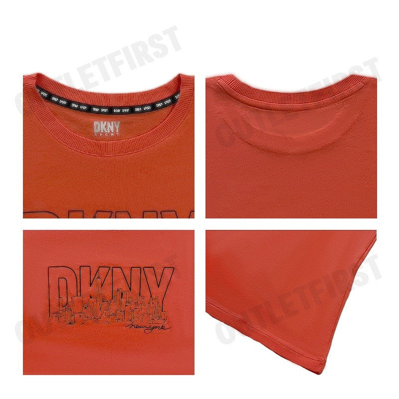 DKNY SPORT รุ่น CREW NECK T-SHIRT CODE: DP3T9559 HCL เสื้อยืดคอกลม เสื้อยืดแขนสั้น เสื้อยืดคอกลมผู้หญิง