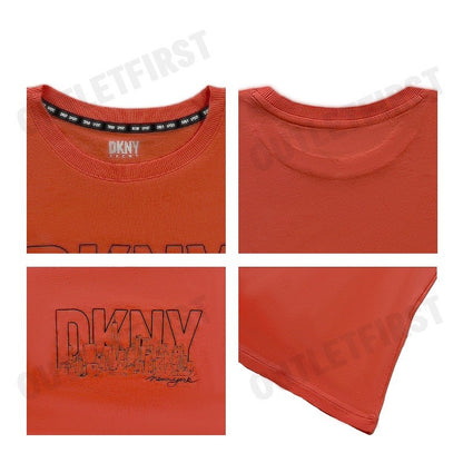 DKNY SPORT รุ่น CREW NECK T-SHIRT CODE: DP3T9559 HCL เสื้อยืดคอกลม เสื้อยืดแขนสั้น เสื้อยืดคอกลมผู้หญิง