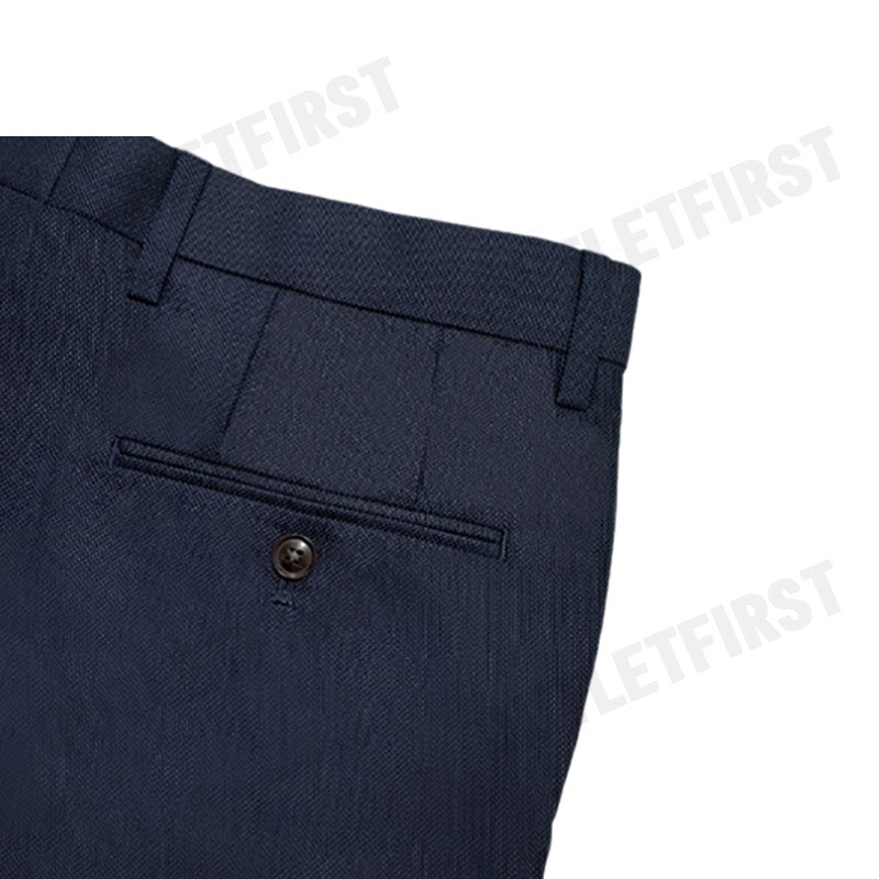 ARROW รุ่น SILK TROUSERS SMART FIT NAVY CODE: MDCM993W2BSNV กางเกงขายาว กางเกงทำงาน กางเกงยาวผู้ชาย