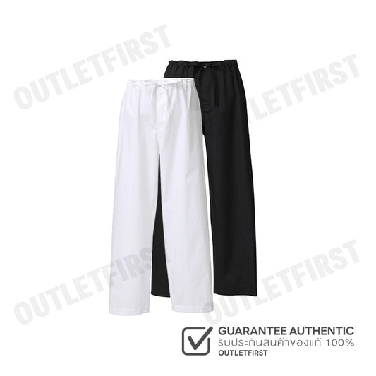 COMME DES GARCONS รุ่น CDG 2 PAIRS OF PYJAMA PANTS CODE: SBP 003 051 1 BK+WH กางเกงลำลองขายาว กางเกงขายาวผู้ชาย